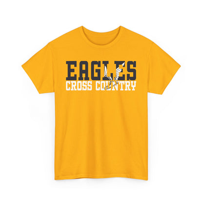 Cross Country Cutout - Gildan Unisex Heavy Cotton Tee