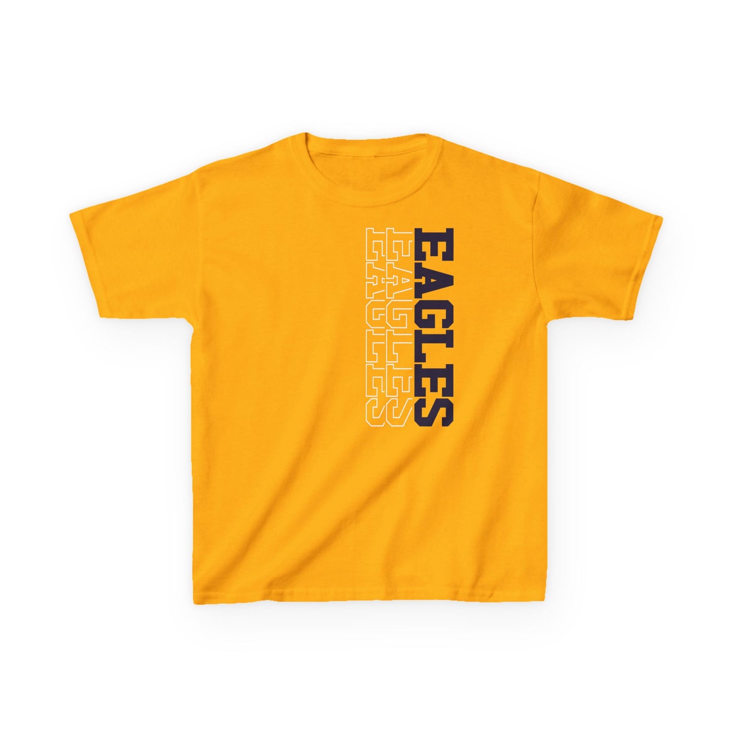 Sideways Eagle - Gildan Kids Heavy Cotton™ Tee