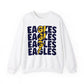 Lightning Bolt Eagle - Gildan Unisex Heavy Blend™ Crewneck Sweatshirt