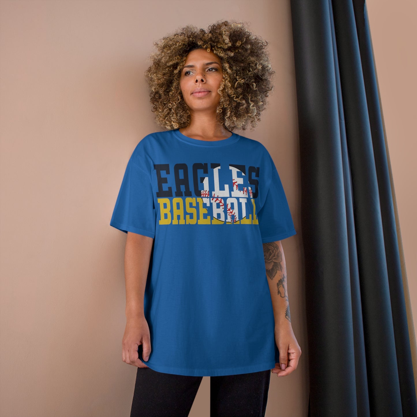 Baseball Cutout - Champion T-Shirt