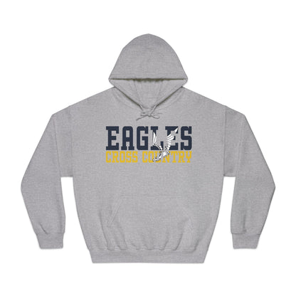 Cross Country Cutout - Gildan Unisex DryBlend® Hooded Sweatshirt