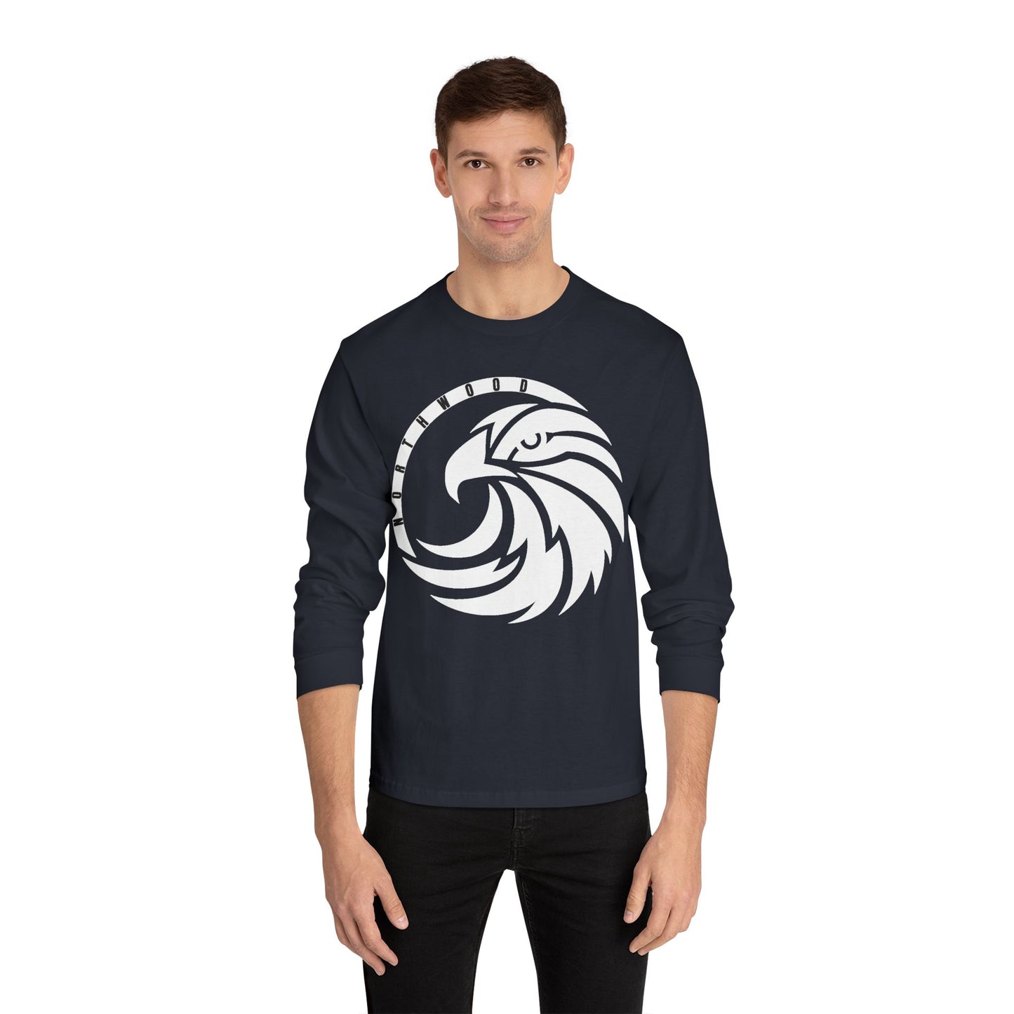 Original Logo - American Apparel Unisex Classic Long Sleeve T-Shirt