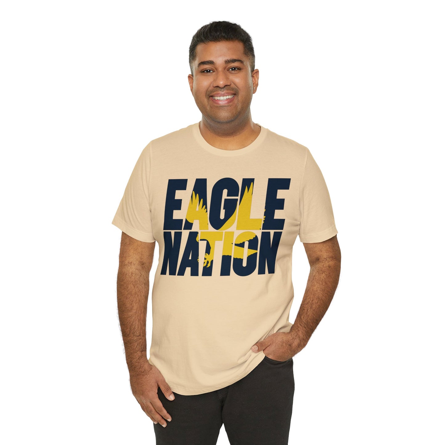 Eagle Nation - Bella+Canva Unisex Jersey Short Sleeve Tee