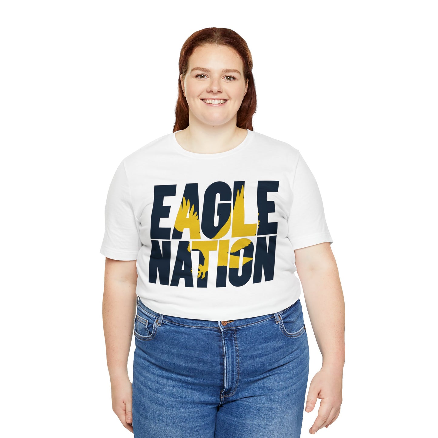 Eagle Nation - Bella+Canva Unisex Jersey Short Sleeve Tee