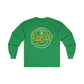 Eagles Circle Stamp - Gildan Ultra Cotton Long Sleeve Tee