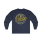 Eagles Circle Stamp - Gildan Ultra Cotton Long Sleeve Tee