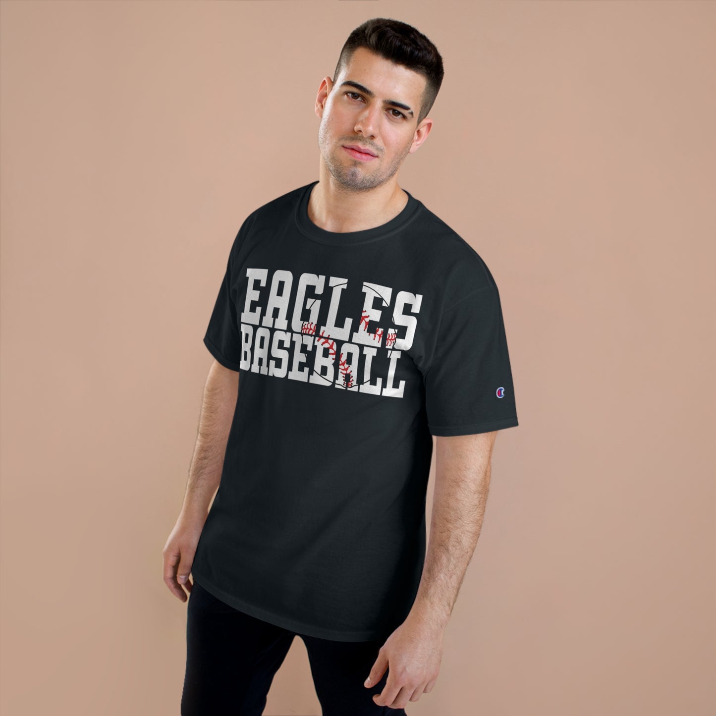 Baseball Cutout - Champion T-Shirt