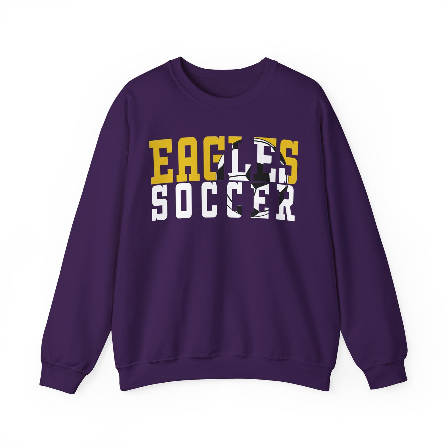 Soccer Cutout - Gildan Unisex Heavy Blend™ Crewneck Sweatshirt