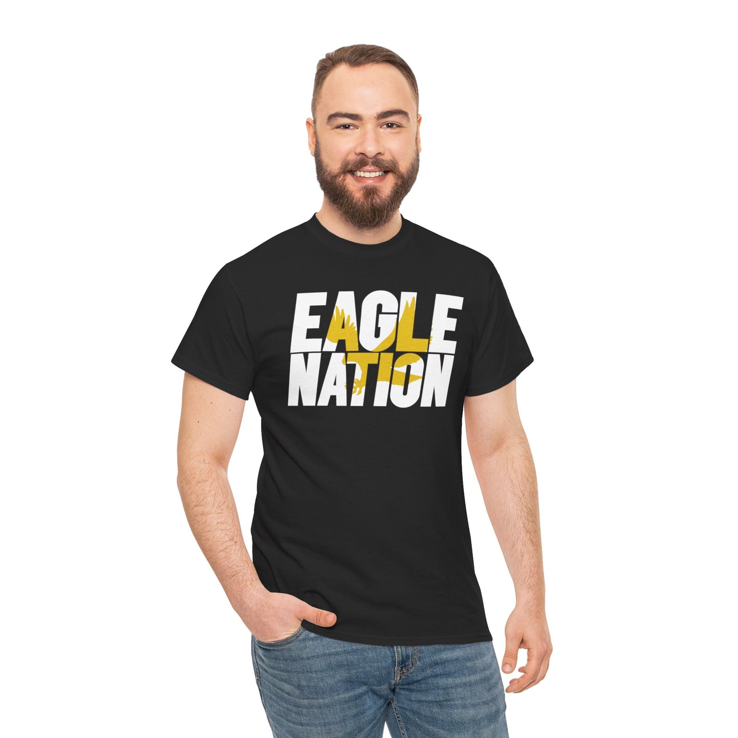 Eagle Nation - Gildan Heavy Cotton Tee