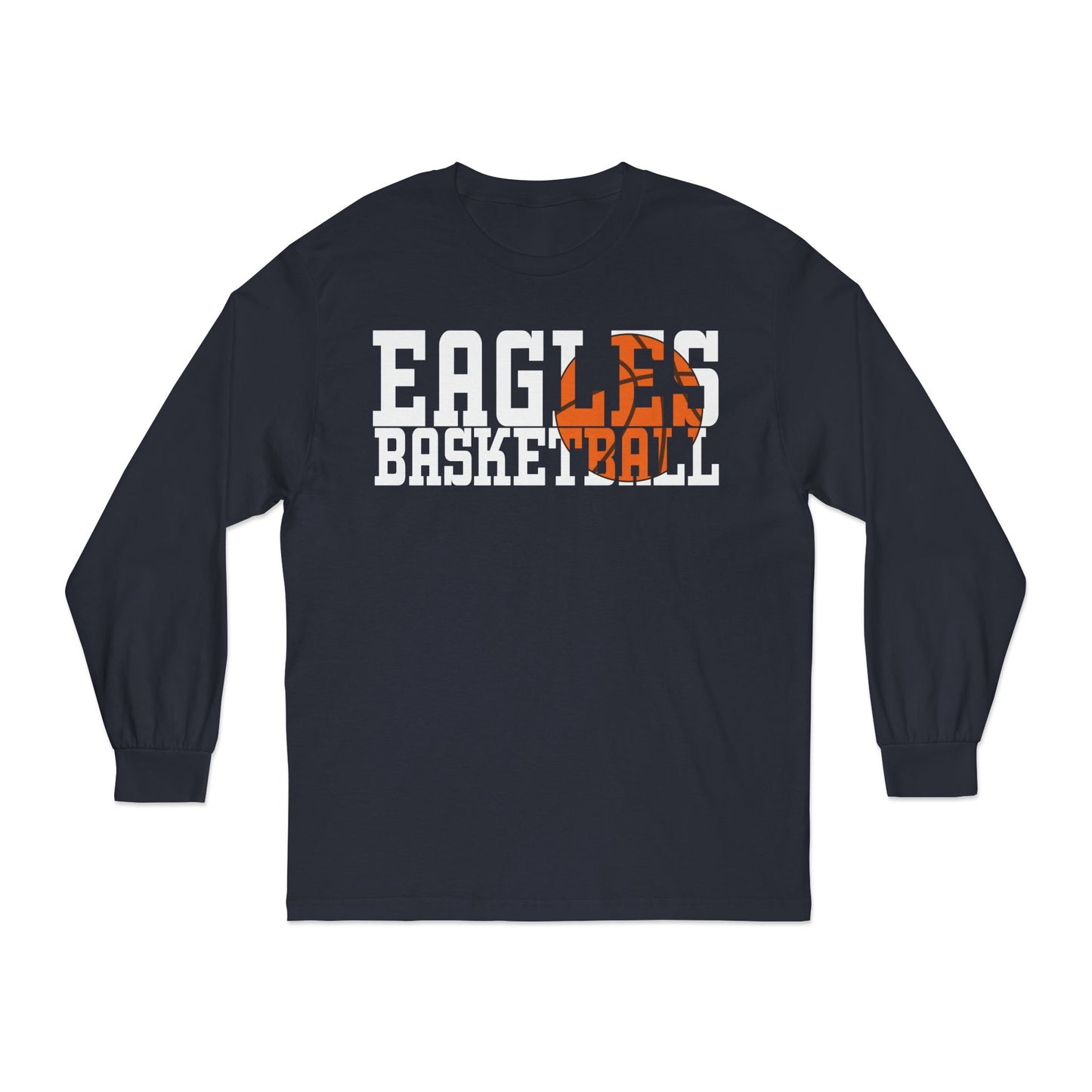 Basketball Cutout - American Apparel Unisex Classic Long Sleeve T-Shirt