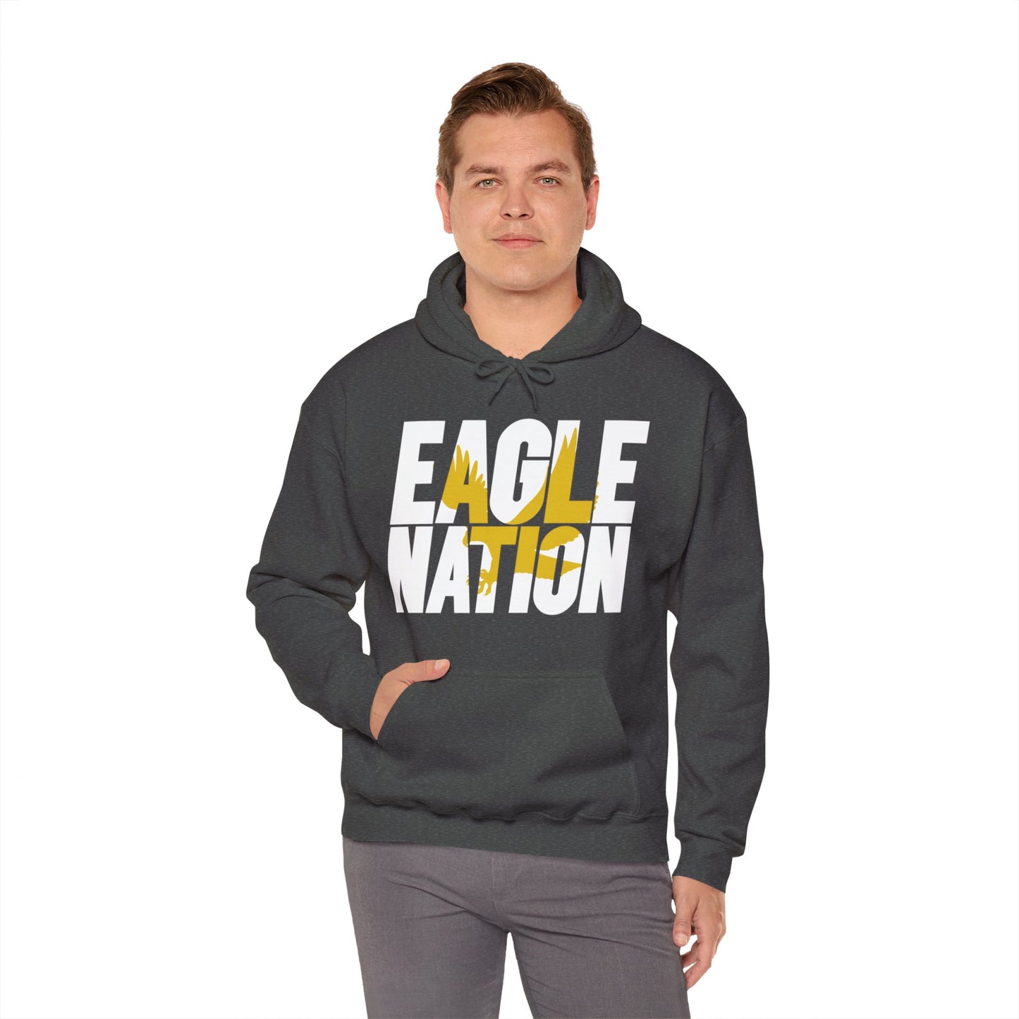 Eagle Nation - Gildan Unisex Heavy Blend™ Hooded Sweatshirt