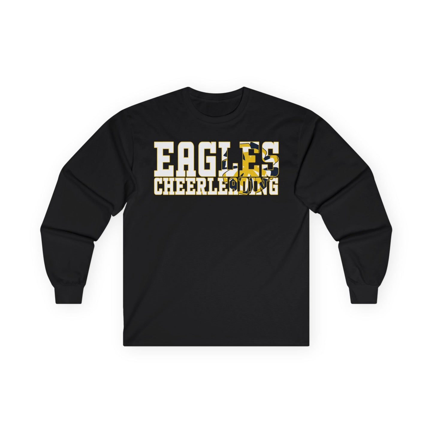 Cheerleading Cutout - Gildan Ultra Cotton Long Sleeve Tee