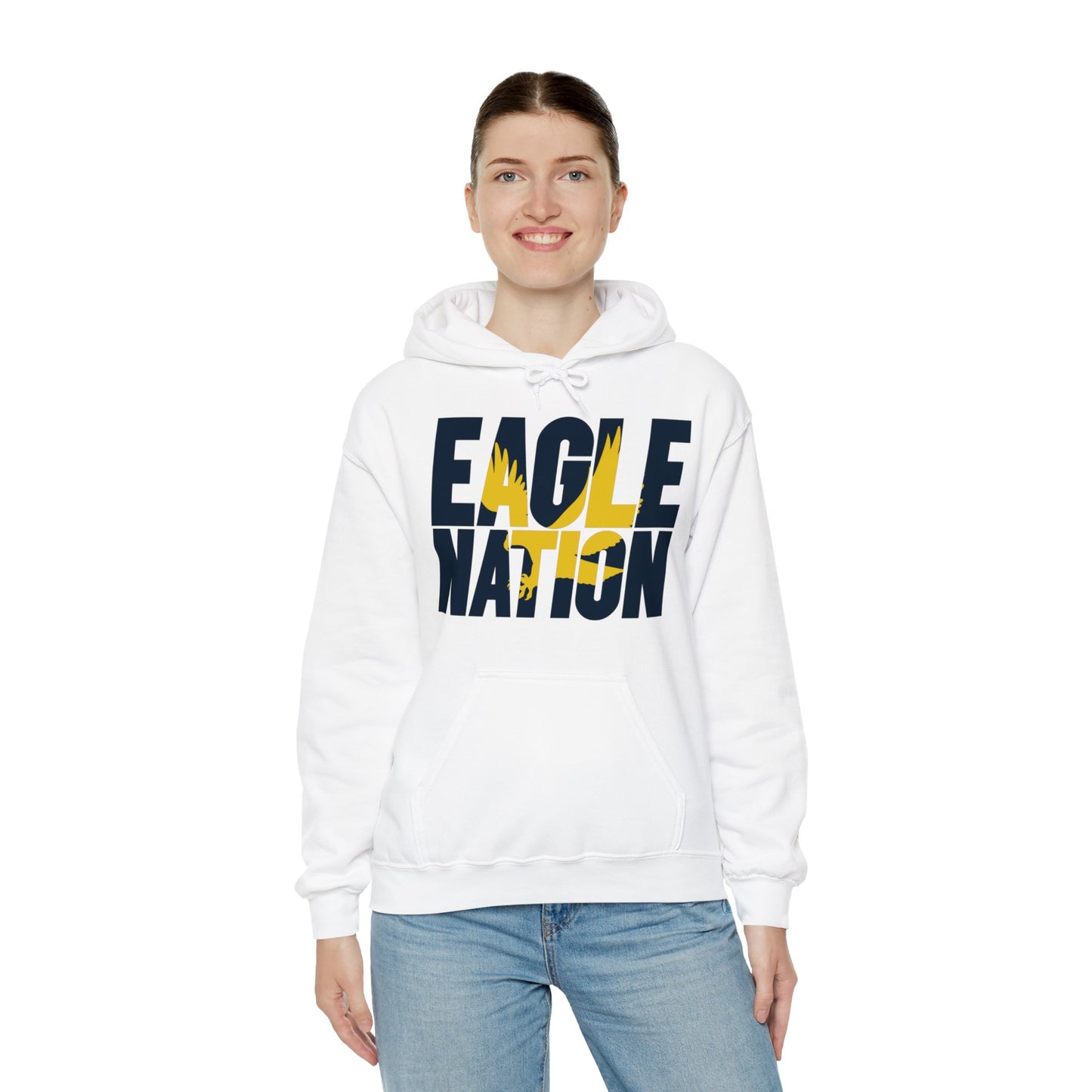 Eagle Nation - Gildan Unisex Heavy Blend™ Hooded Sweatshirt