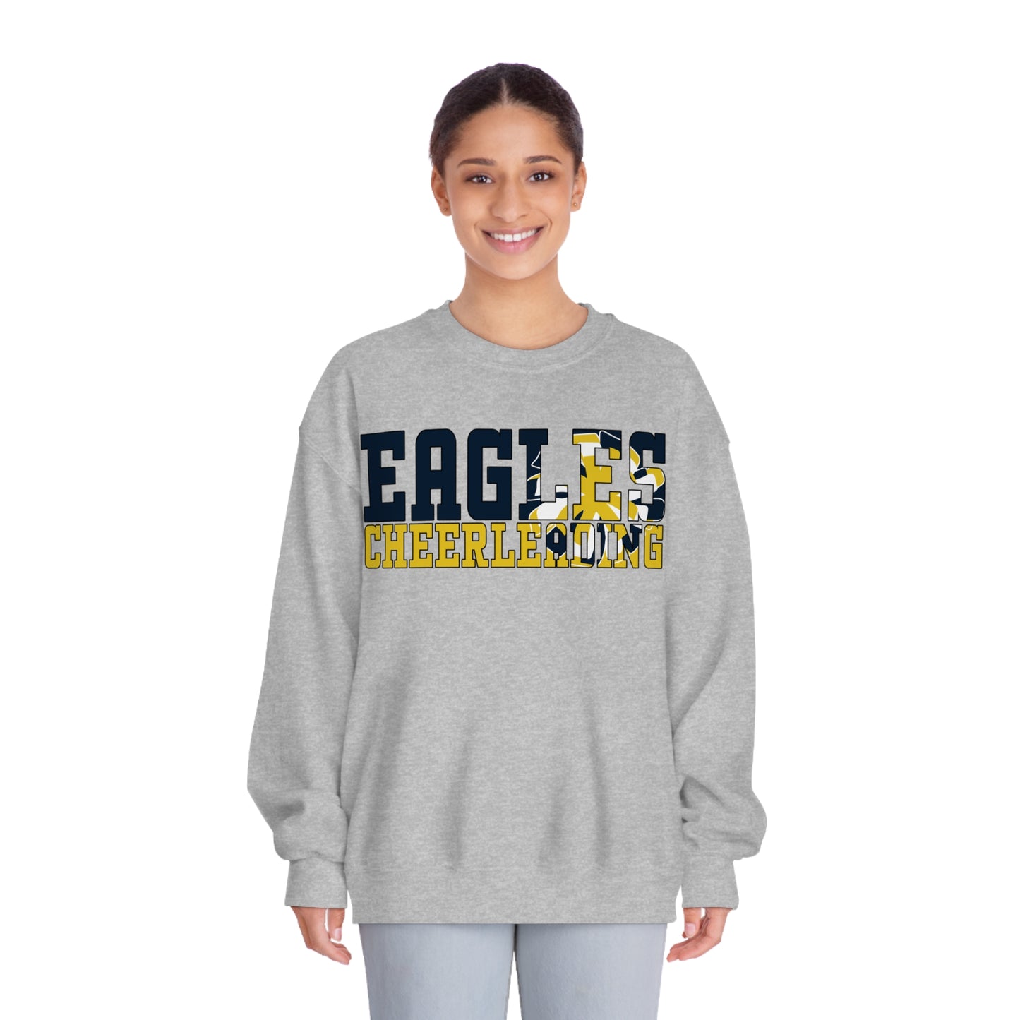 Cheerleading Cutout - Gildan Unisex DryBlend® Crewneck Sweatshirt