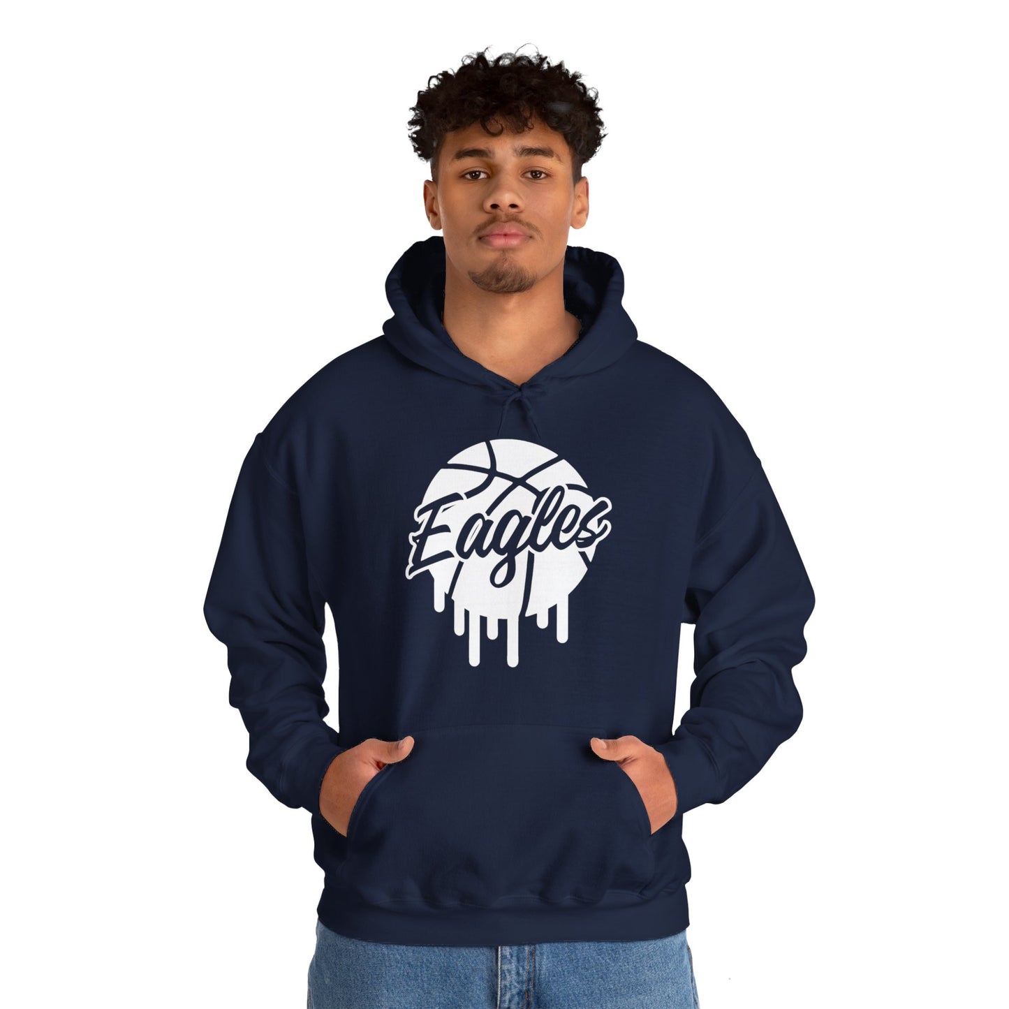 Basketball Drip Unisex Heavy Blend™ Hooded Sweatshirt