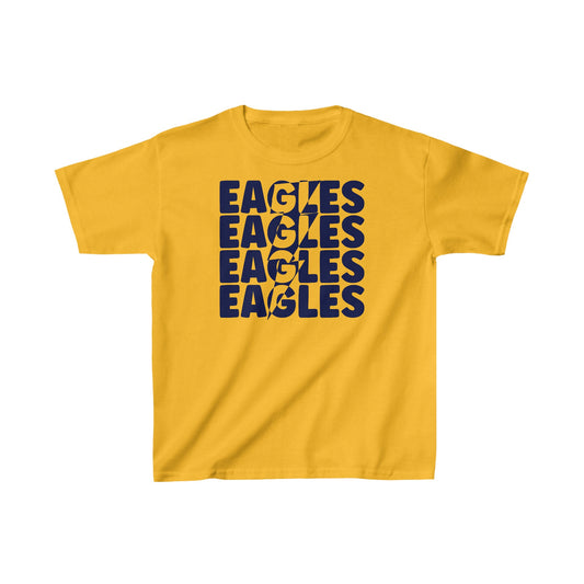 Lightning Bolt Eagle - Gildan Kids Heavy Cotton™ Tee