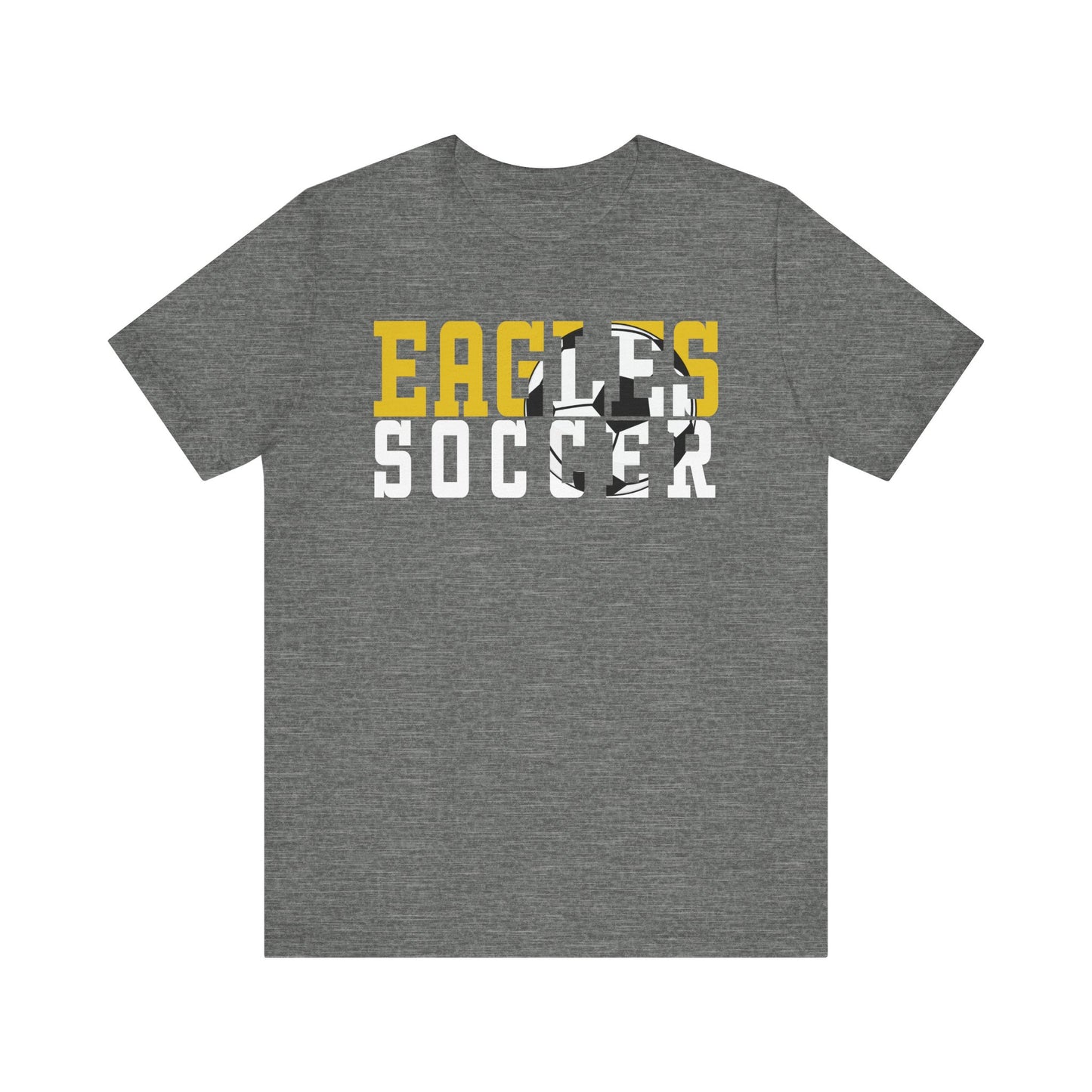 Soccer Cutout - Bella+Canva Unisex Jersey Short Sleeve Tee