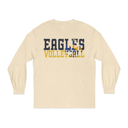 Volleyball Cutout - American Apparel Unisex Classic Long Sleeve T-Shirt