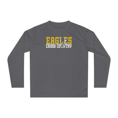 Cross Country Cutout - Team 365 Unisex Performance Long Sleeve Shirt