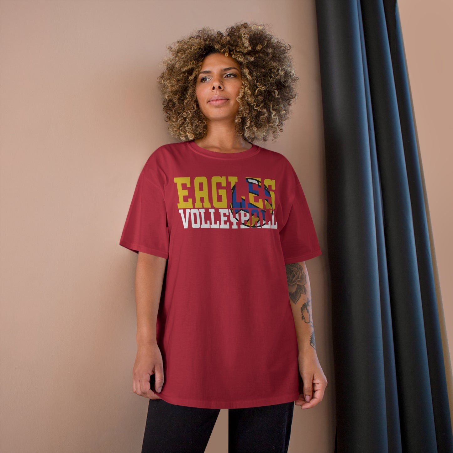 Volleyball Cutout - Champion T-Shirt