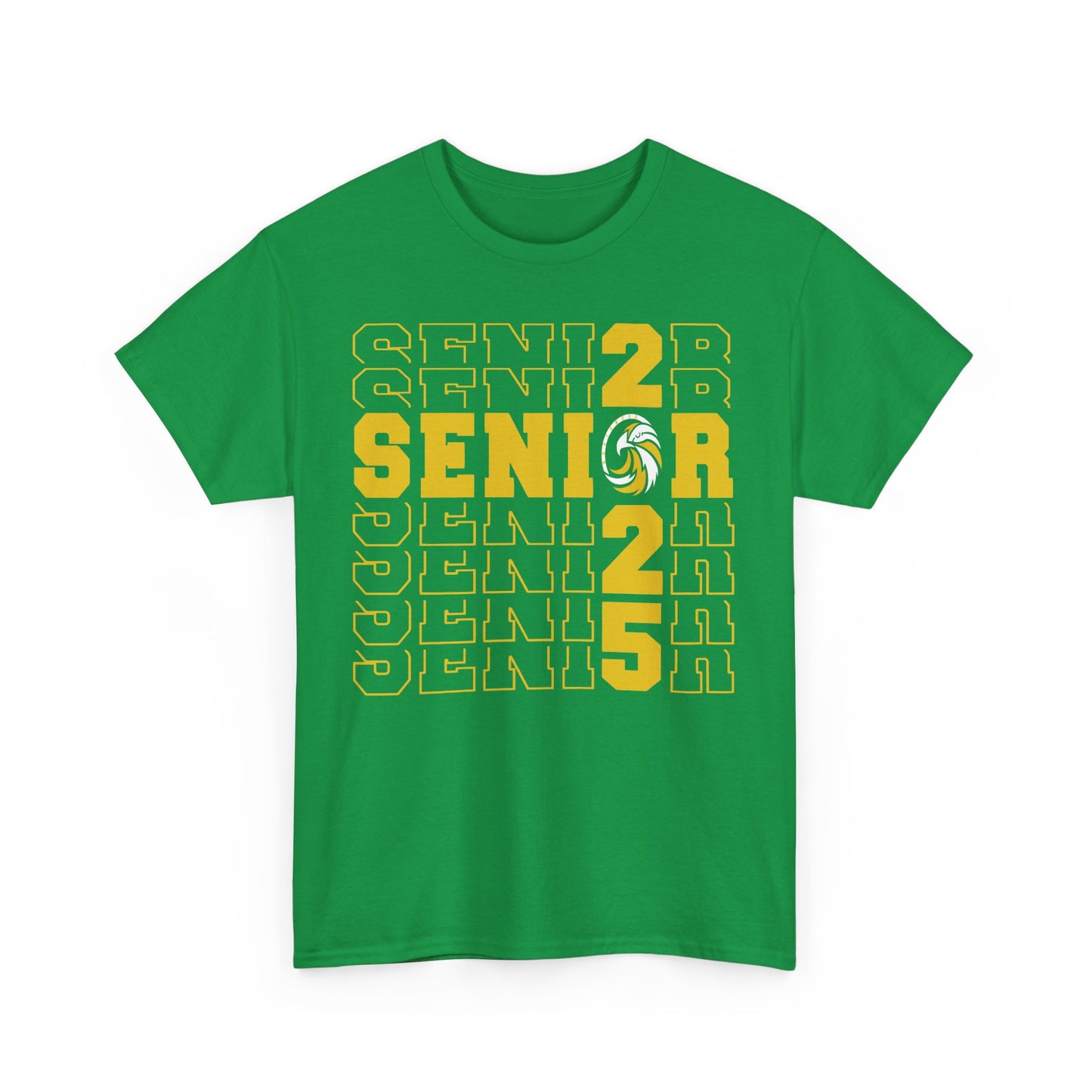 Seniors Cross Stacked c/o 2025 - Gildan Unisex Heavy Cotton Tee