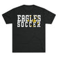 Soccer Cutout - Next Level Unisex Tri-Blend Crew Tee