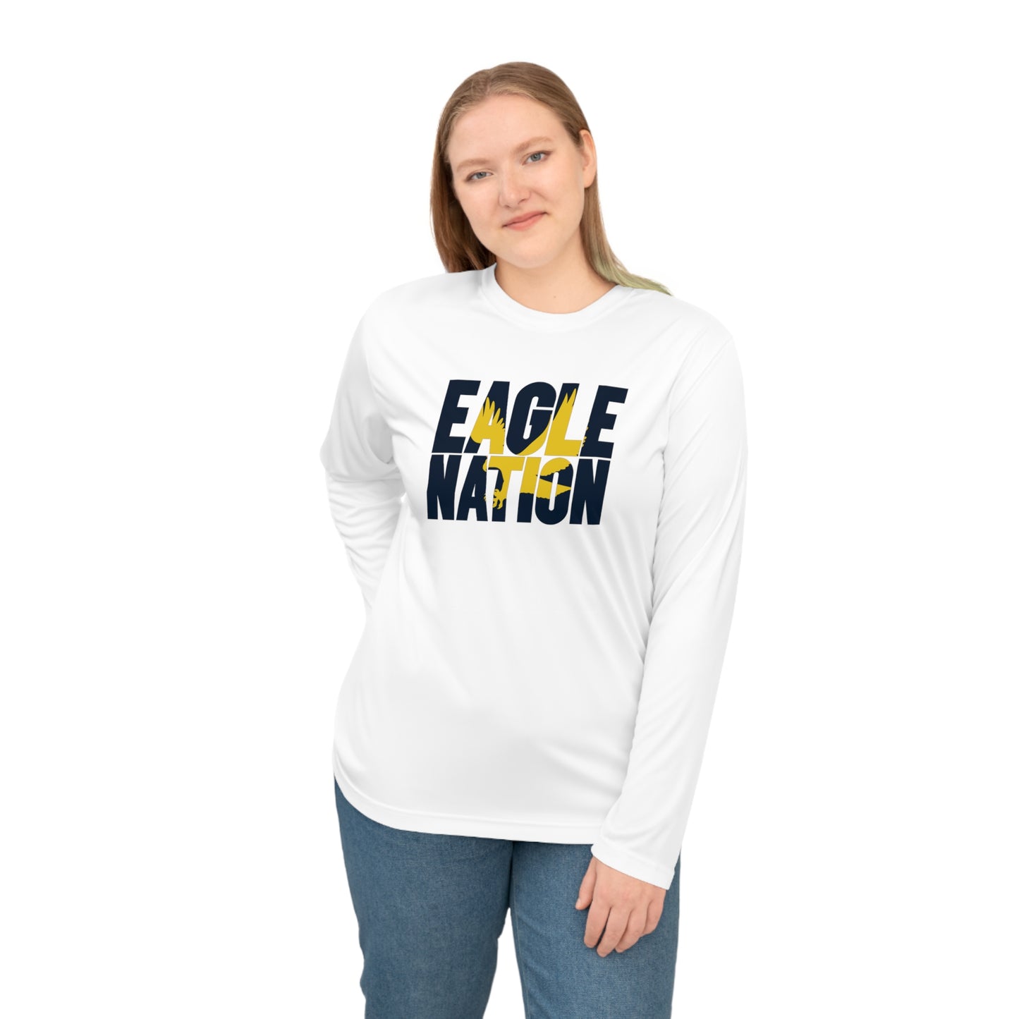 Eagle Nation - Team 365 Unisex Performance Long Sleeve Shirt