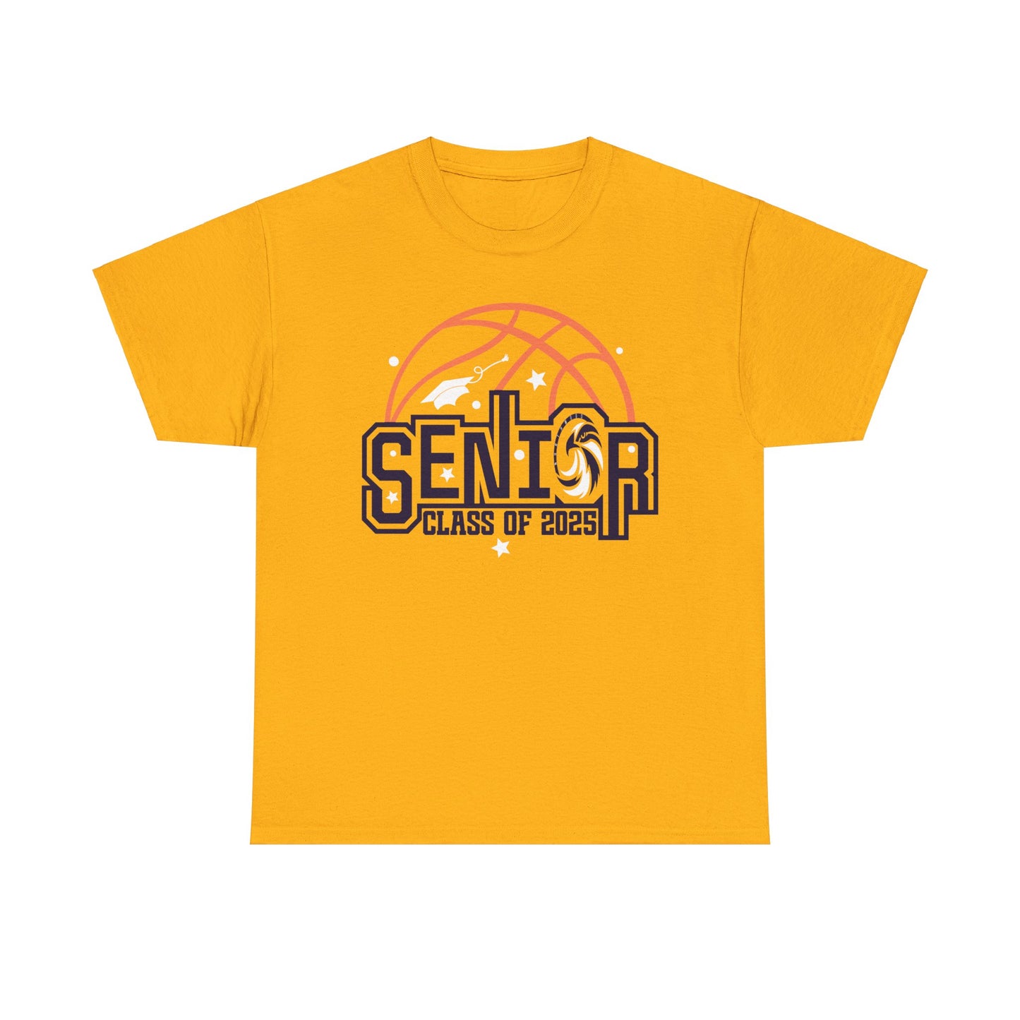 Senior Basketball c/o 2025 - Gildan Unisex Heavy Cotton Tee