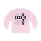 Seniors Cross Stacked c/o 2025 - Gildan Unisex Ultra Cotton Long Sleeve Tee