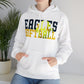 Softball Cutout - Gildan Unisex Heavy Blend™ Hooded Sweatshirt