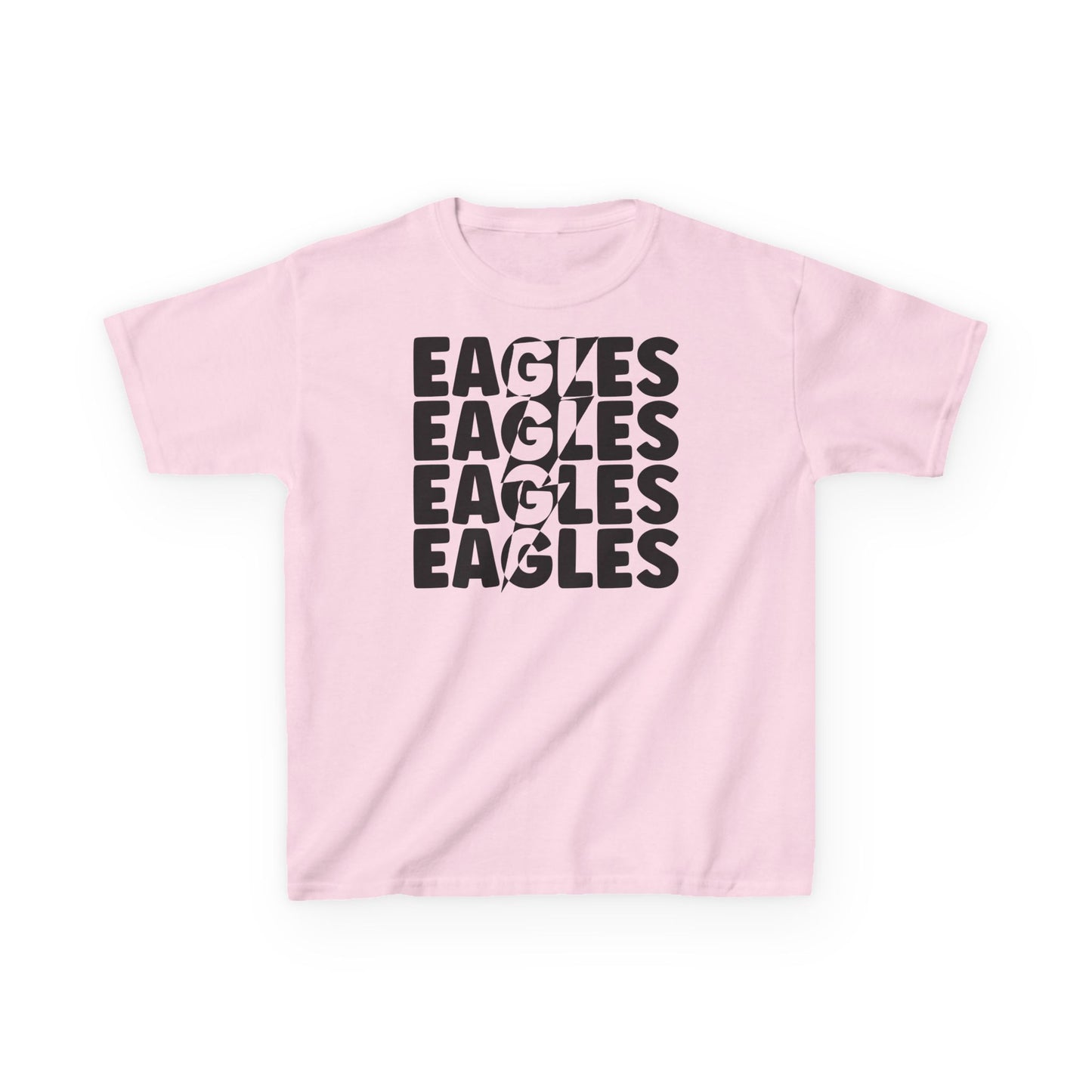 Lightning Bolt Eagle - Gildan Kids Heavy Cotton™ Tee