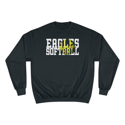 Softball Cutout - Champion Sweatshirt