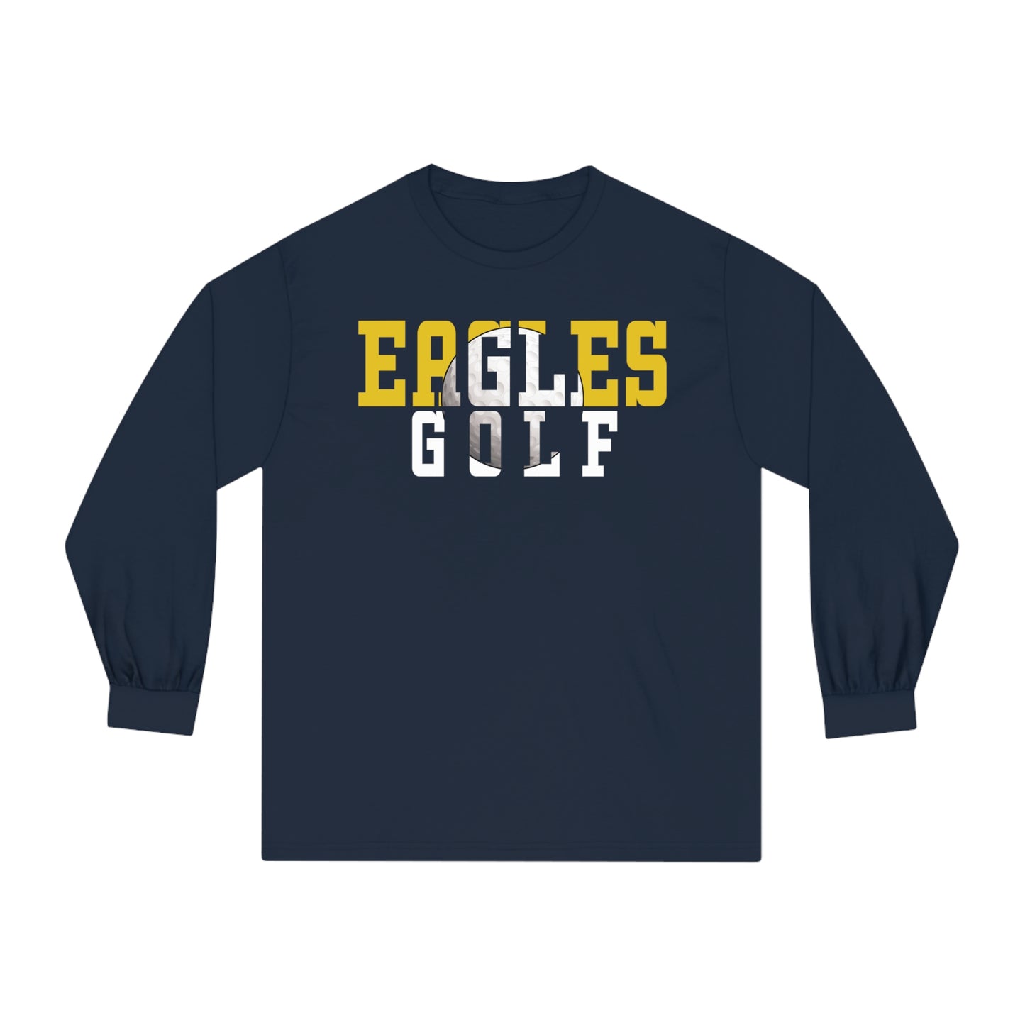 Golf Cutout - American Apparel Unisex Classic Long Sleeve T-Shirt