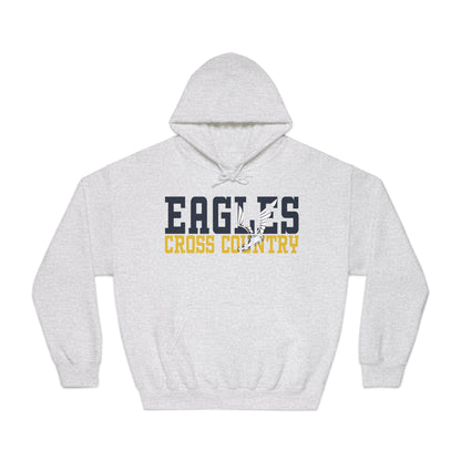 Cross Country Cutout - Gildan Unisex DryBlend® Hooded Sweatshirt