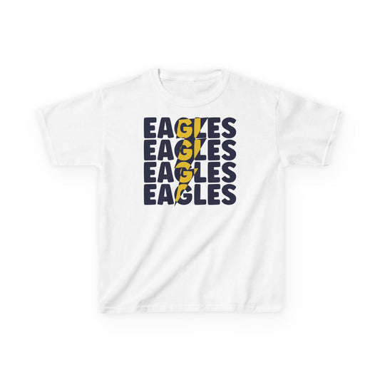 Lightning Bolt Eagle - Gildan Kids Heavy Cotton™ Tee