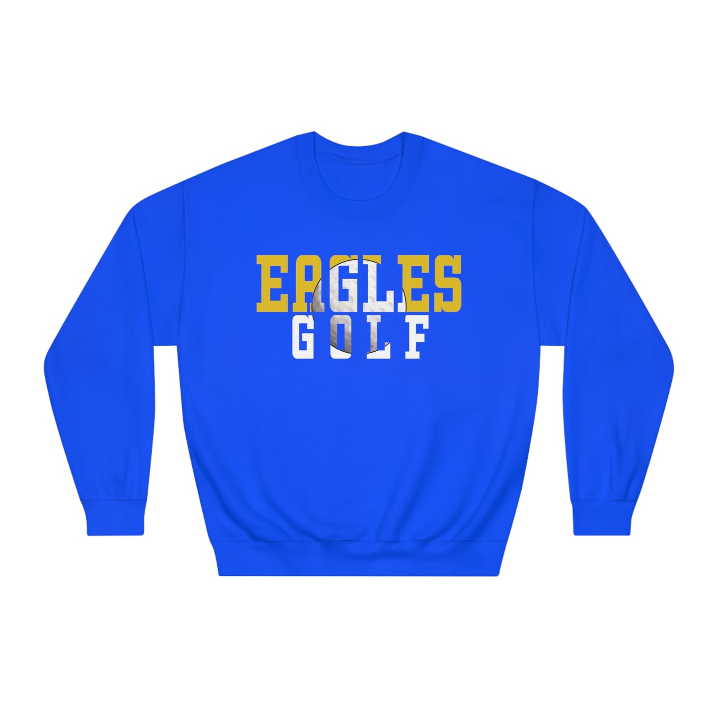 Golf Cutout - Gildan Unisex DryBlend® Crewneck Sweatshirt