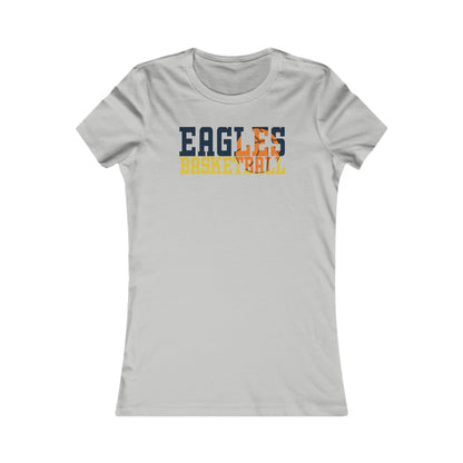 Basketball Cutout - Bella+Canva Women's Favorite Tee