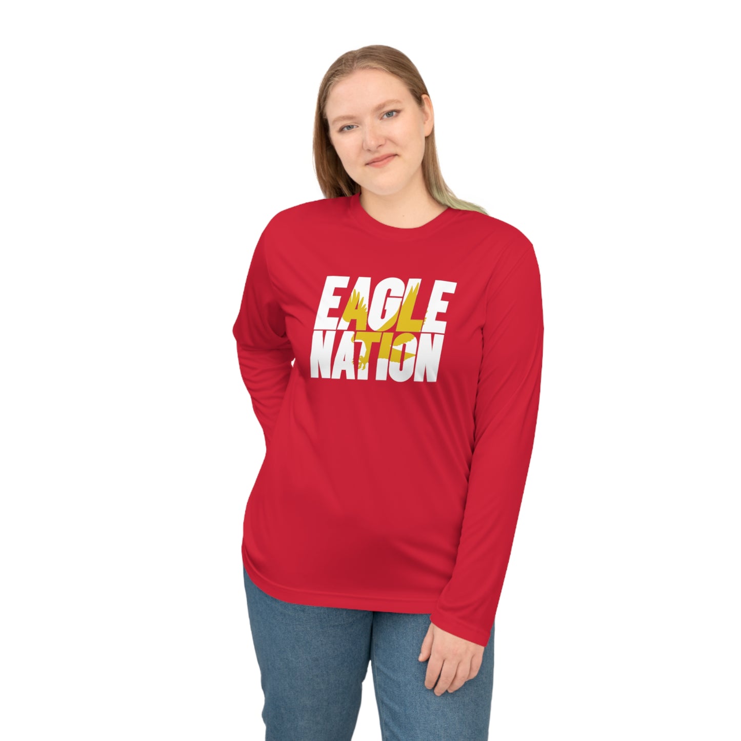 Eagle Nation - Team 365 Unisex Performance Long Sleeve Shirt