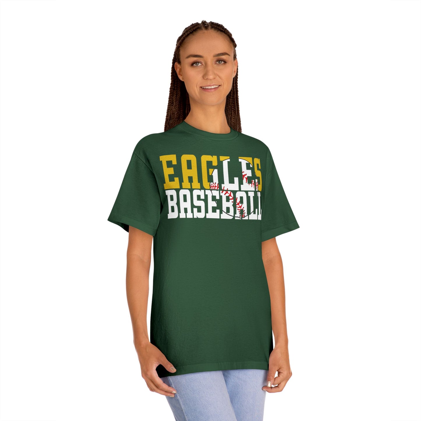 Baseball Cutout - American Apparel Unisex Classic Tee