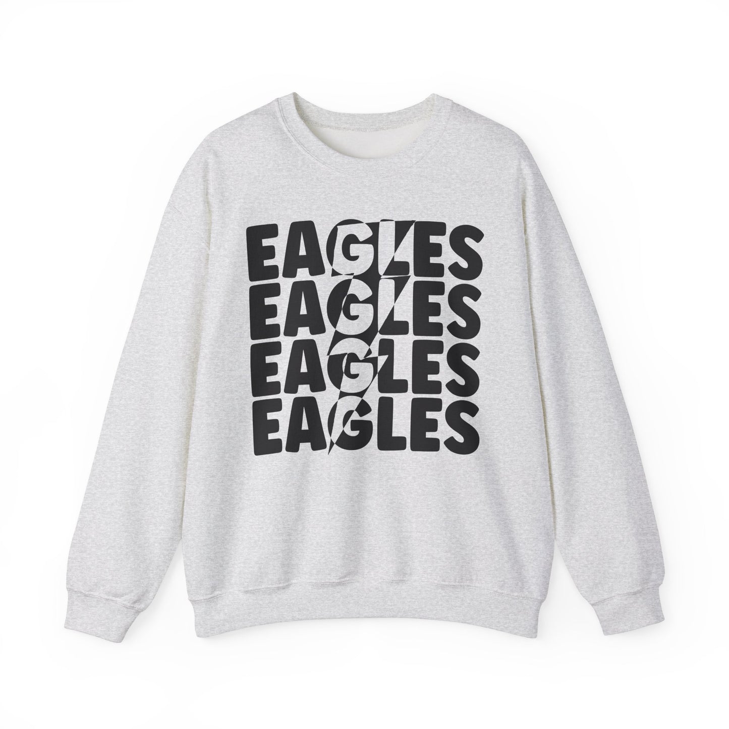 Lightning Bolt Eagle - Gildan Unisex Heavy Blend™ Crewneck Sweatshirt