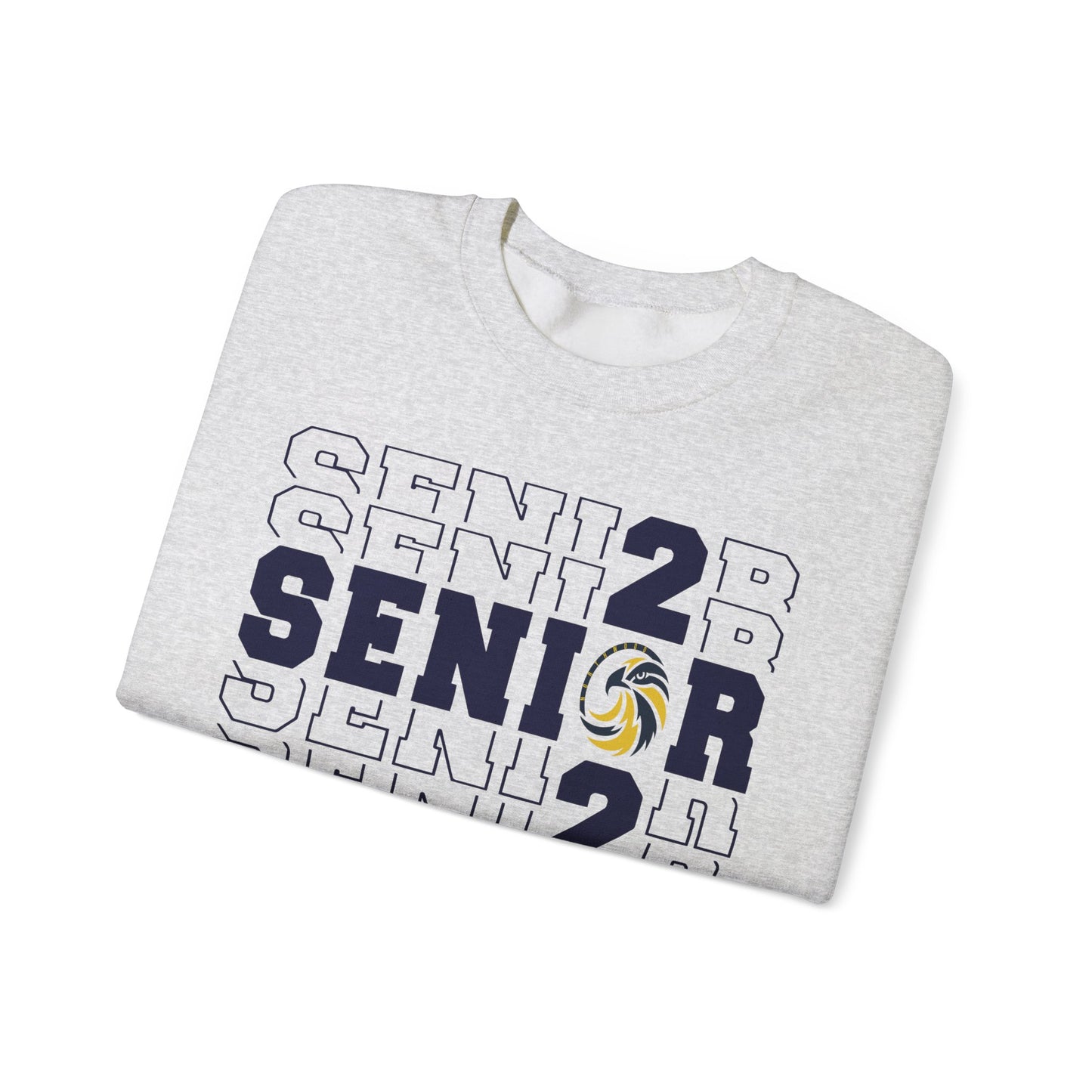 Seniors Cross Stacked c/o 2025 - Gildan Unisex Heavy Blend™ Crewneck Sweatshirt