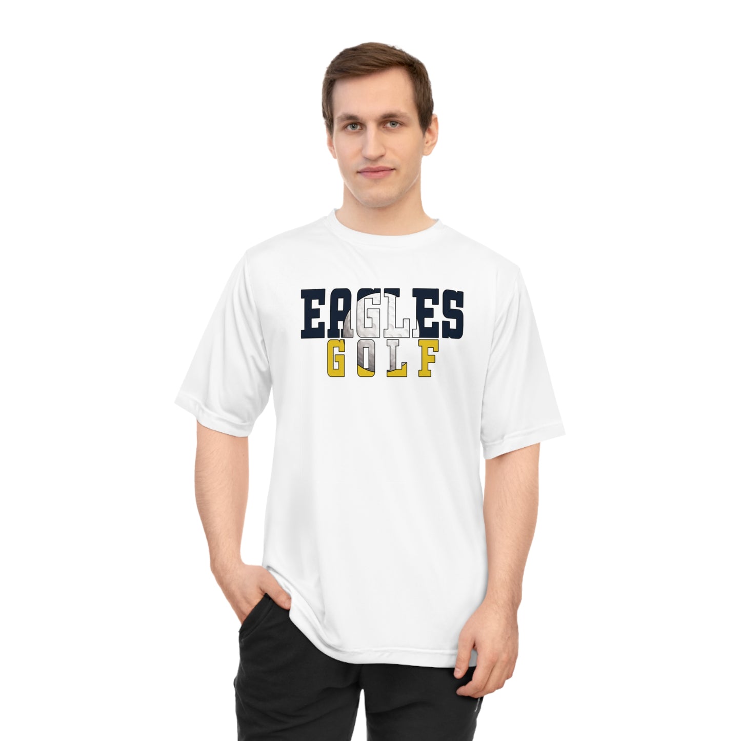 Golf Cutout - Team 365 Unisex Zone Performance T-shirt