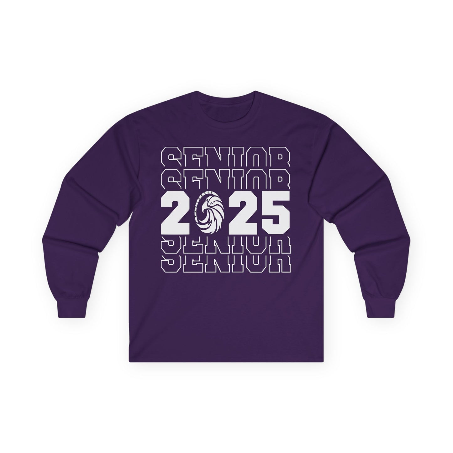 Senior Stacked c/o 2025 - Gildan Unisex Ultra Cotton Long Sleeve Tee