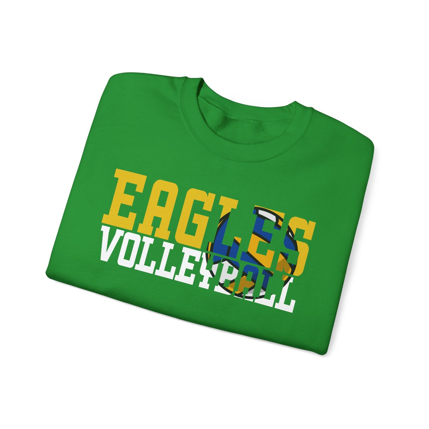 Volleyball Cutout - Gildan Unisex Heavy Blend™ Crewneck Sweatshirt