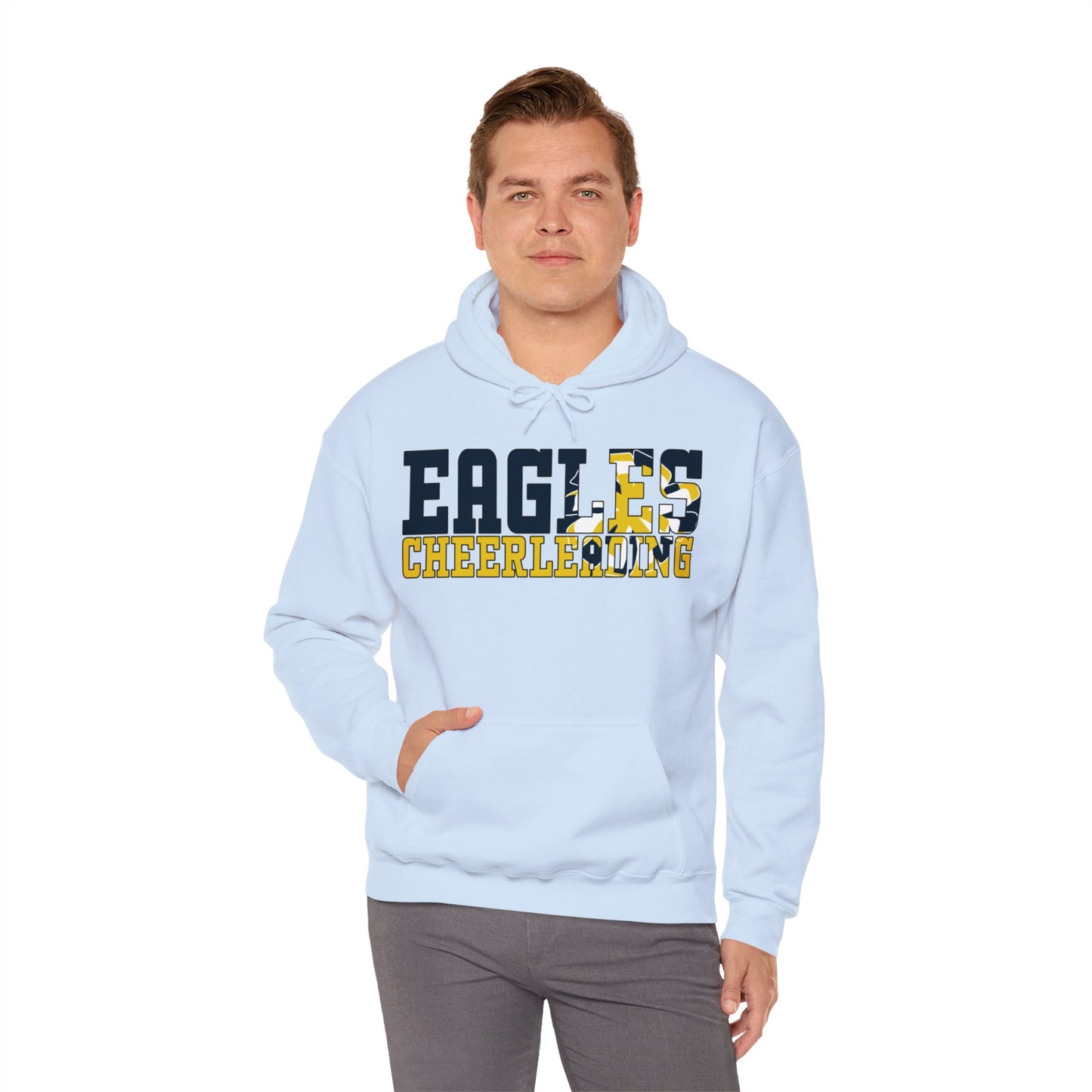 Cheerleading Cutout - Gildan Unisex Heavy Blend™ Hooded Sweatshirt