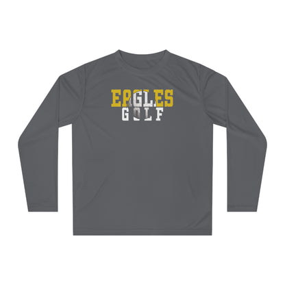 Golf Cutout - Team 365 Unisex Performance Long Sleeve Shirt