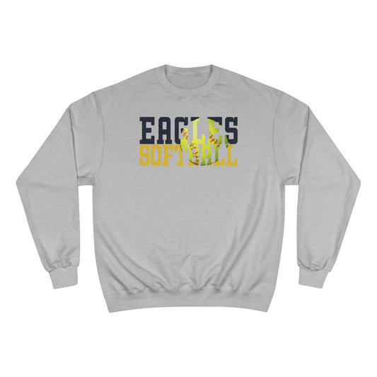 Softball Cutout - Champion Sweatshirt