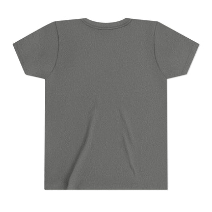 Softball Cutout - Bella+Canva Youth Short Sleeve Tee