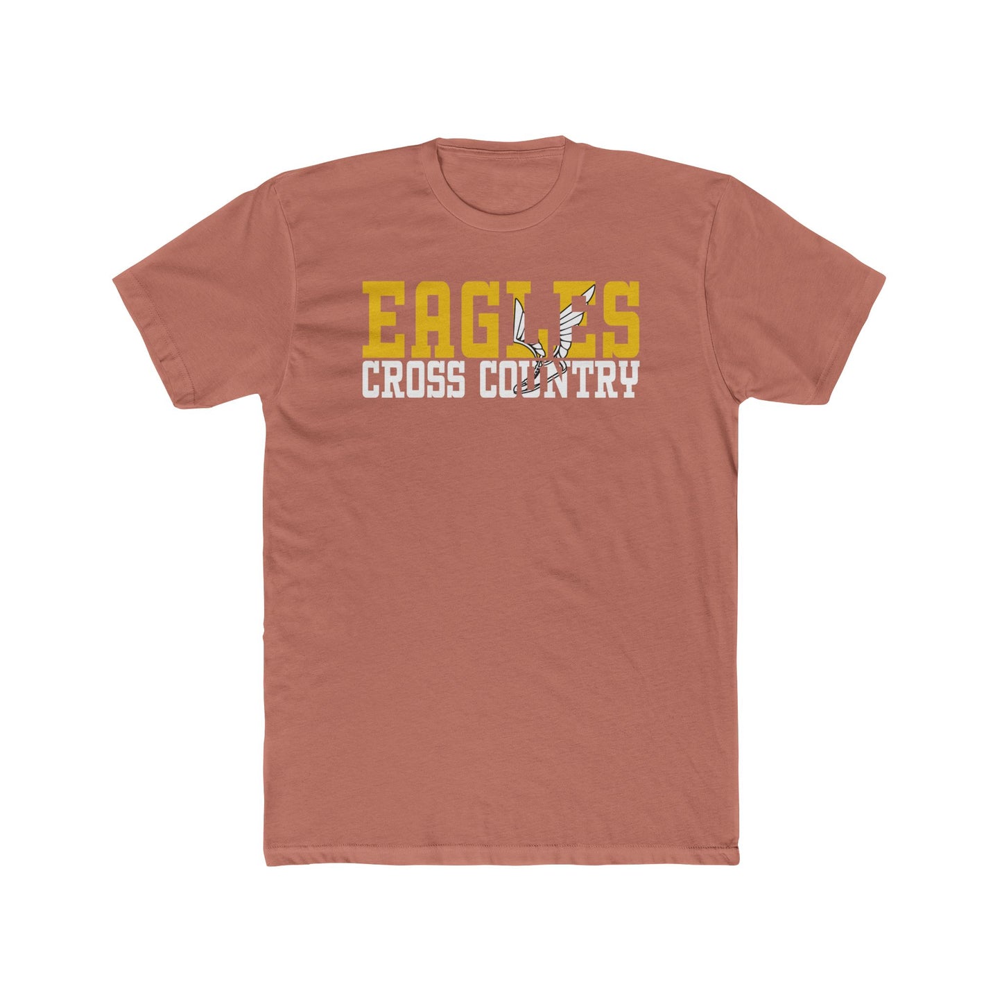 Cross Country Cutout - Next Level Men's Cotton Crew Tee