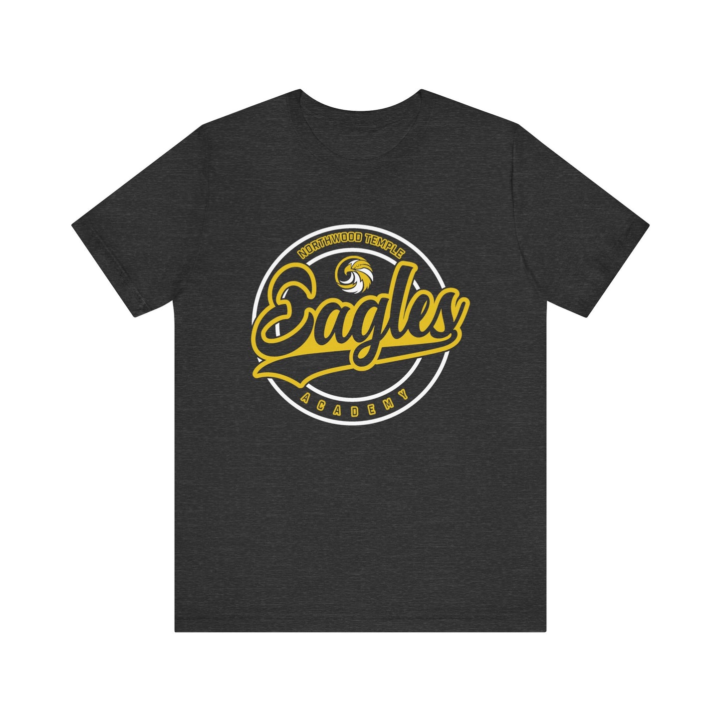 Eagles Circle Stamp - Bella+Canva Unisex Jersey Short Sleeve Tee